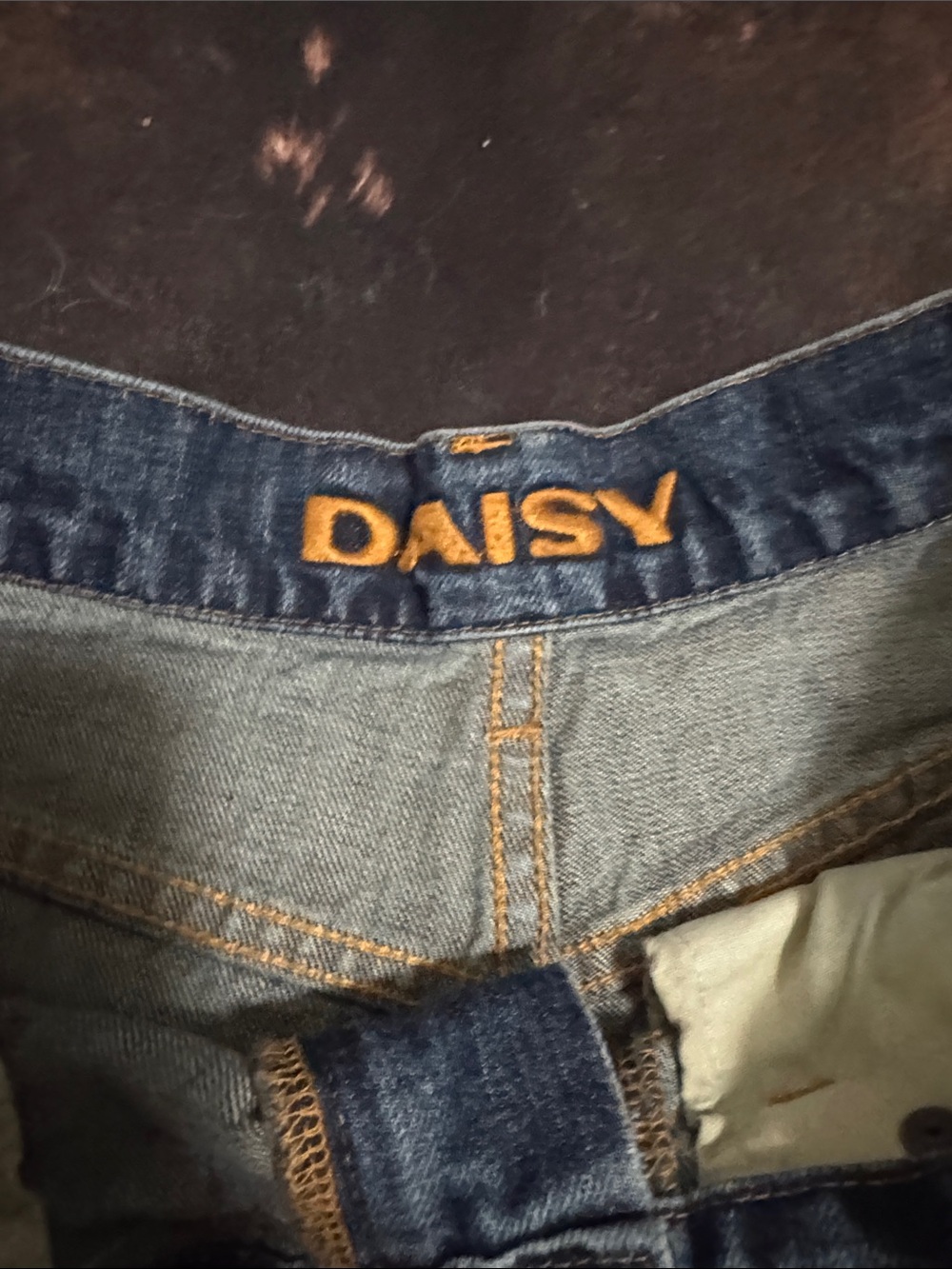 Kimes Ranch Distressed Dark Blue Jean Cutoff Shorts - Picture 2 of 4